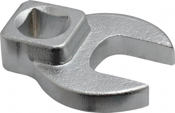 Blackhawk by Proto - 5/8" 3/8" Drive Chrome Open End Crowfoot Wrench - 1-1/2" OAL - Eagle Tool & Supply