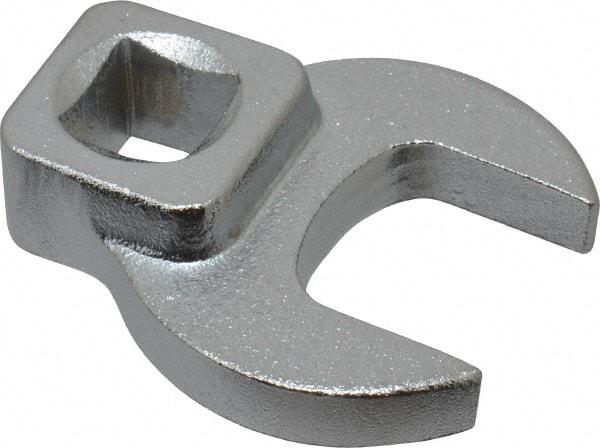 Blackhawk by Proto - 11/16" 3/8" Drive Chrome Open End Crowfoot Wrench - 1-1/2" OAL - Eagle Tool & Supply