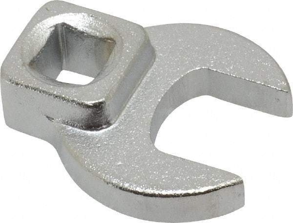 Blackhawk by Proto - 17mm 3/8" Drive Chrome Open End Crowfoot Wrench - 1-1/2" OAL - Eagle Tool & Supply