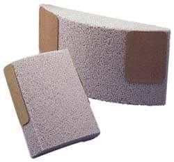 Norton - 11-1/4" Wide x 8" High x 3" Thick Grinding Segment - 30 Grit - Eagle Tool & Supply