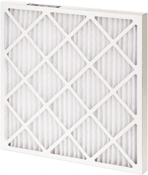 PRO-SOURCE - 12 x 24 x 4", MERV 8, 30 to 35% Efficiency, Wire-Backed Pleated Air Filter - Eagle Tool & Supply