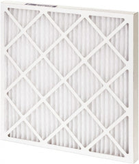 PRO-SOURCE - 10 x 20 x 2", MERV 8, 30 to 35% Efficiency, Wire-Backed Pleated Air Filter - Eagle Tool & Supply