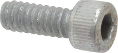 Value Collection - #6-32 UNC Hex Socket Drive, Socket Cap Screw - Alloy Steel, Zinc-Plated Finish, Fully Threaded, 3/8" Length Under Head - Eagle Tool & Supply