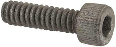 Value Collection - #6-32 UNC Hex Socket Drive, Socket Cap Screw - Alloy Steel, Zinc-Plated Finish, Fully Threaded, 1/2" Length Under Head - Eagle Tool & Supply