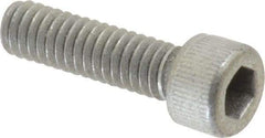 Value Collection - #8-32 UNC Hex Socket Drive, Socket Cap Screw - Alloy Steel, Zinc-Plated Finish, Fully Threaded, 5/8" Length Under Head - Eagle Tool & Supply