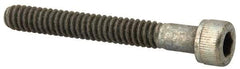 Value Collection - #10-24 UNC Hex Socket Drive, Socket Cap Screw - Alloy Steel, Zinc-Plated Finish, Partially Threaded, 1-1/2" Length Under Head - Eagle Tool & Supply