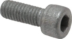 Value Collection - #10-32 UNF Hex Socket Drive, Socket Cap Screw - Alloy Steel, Zinc-Plated Finish, Fully Threaded, 1/2" Length Under Head - Eagle Tool & Supply