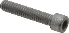 Value Collection - 1/4-20 UNC Hex Socket Drive, Socket Cap Screw - Alloy Steel, Zinc-Plated Finish, Fully Threaded, 1-1/4" Length Under Head - Eagle Tool & Supply