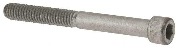 Value Collection - 5/16-18 UNC Hex Socket Drive, Socket Cap Screw - Alloy Steel, Zinc-Plated Finish, Partially Threaded, 3" Length Under Head - Eagle Tool & Supply