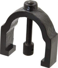 TESA Brown & Sharpe - 1 Inch Max Capacity of V, 1-5/8 Inch Long x 1-1/4 Inch Wide x 1-1/4 Inch High, V-Block Clamp - 90° V Angle, Hardened Steel Clamp, Use with Model 750-1 V-Block - Eagle Tool & Supply