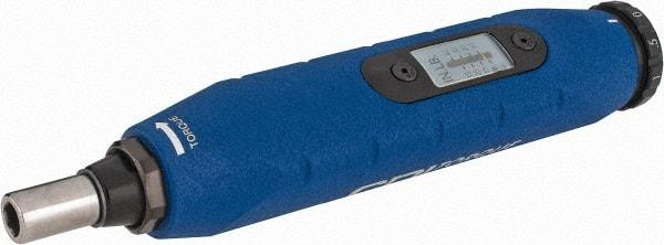 CDI - 1 Piece, 5 to 40 In/Lb, Female Hex Adjustable Torque Limiting Screwdriver - 6" OAL, 1/4" Drive - Eagle Tool & Supply