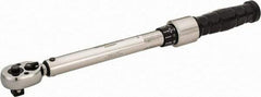 CDI - 3/8" Drive Micrometer Type Ratchet Head Torque Wrench - 30 In/Lb to 250 In/Lb Torque, 11" OAL - Eagle Tool & Supply