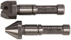 Mitutoyo - Micrometer Anvil - Use with 326126 Series Screw Thread Micrometers - Eagle Tool & Supply