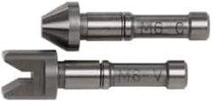 Mitutoyo - Micrometer Anvil - Use with 326126 Series Screw Thread Micrometers - Eagle Tool & Supply