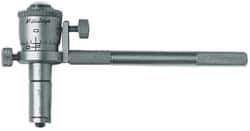 Mitutoyo - 8 to 40", Satin Chrome Coated, Mechanical Inside Micrometer Set - 0.001" Graduation, Friction Thimble - Eagle Tool & Supply