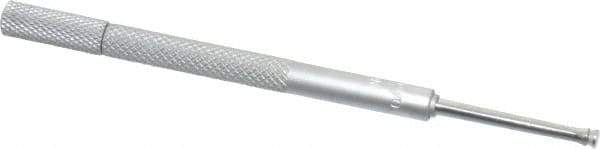 Mitutoyo - 0.125 to 0.2 Inch Measurement, Small Hole Gage - 3-9/16 Inch Overall Length, Half Ball - Eagle Tool & Supply