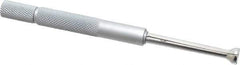 Mitutoyo - 0.3 to 0.4 Inch Measurement, Small Hole Gage - 4 Inch Overall Length, Half Ball - Eagle Tool & Supply