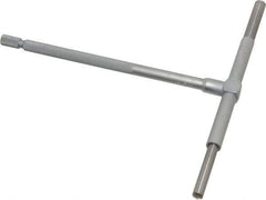 Mitutoyo - 3-1/2 to 6 Inch, 5.9055 Inch Overall Length, Telescoping Gage - Satin Chrome Finish - Eagle Tool & Supply