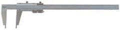 Mitutoyo - 0 to 40" Stainless Steel Vernier Caliper - 0.02mm Graduation, 140mm Jaw Depth, 0.003" Accuracy - Eagle Tool & Supply