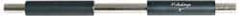 Mitutoyo - 18 Inch Long, Accuracy Up to 0.0003 Inch, Flat End Micrometer Calibration Standard - Use with Outside Micrometer, Includes Heat Insulating Handle - Eagle Tool & Supply