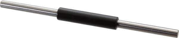 Mitutoyo - 7 Inch Long, Accuracy Up to 0.0002 Inch, Flat End Micrometer Calibration Standard - Use with Outside Micrometer, Includes Heat Insulating Handle - Eagle Tool & Supply