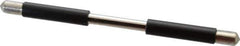 Mitutoyo - 8 Inch Long, Accuracy Up to 0.0002 Inch, Flat End Micrometer Calibration Standard - Use with Outside Micrometer, Includes Heat Insulating Handle - Eagle Tool & Supply