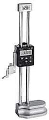 Mitutoyo - 40" Electronic Height Gage - 0.0005, 0.0002" (Switchable) Resolution, Accurate to 0.003", LCD Display, SPC Data Output - Eagle Tool & Supply