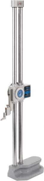 Mitutoyo - 24" Dial Height Gage - 0.001" Graduation, Accurate to 0.002", Dial and Counter Display - Eagle Tool & Supply