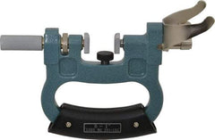 Mitutoyo - 1 Inch, Snap Gage - 0.0001 Inch Graduation, 15 N Measuring Force, Carbide Anvil, Dial Display - Eagle Tool & Supply