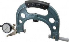 Mitutoyo - 4 to 5 Inch, Snap Gage - 0.0001 Inch Graduation, Dial Display - Eagle Tool & Supply