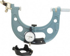 Mitutoyo - 5 to 6 Inch, Snap Gage - 0.0001 Inch Graduation, Dial Display - Eagle Tool & Supply