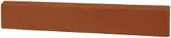 Norton - 6" Long x 1" Wide x 1/4" Thick, Aluminum Oxide Sharpening Stone - Rectangle, Fine Grade - Eagle Tool & Supply