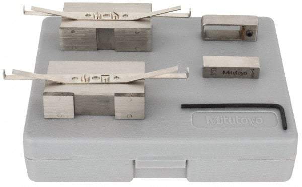 Mitutoyo - Height Gage Bore Gage Block Kit - For Use with Height Master E-Type Gages - Eagle Tool & Supply