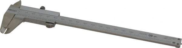 Mitutoyo - 0 to 150mm Stainless Steel Vernier Caliper - 0.05mm Graduation, 40mm Jaw Depth, 0.05mm Accuracy - Eagle Tool & Supply