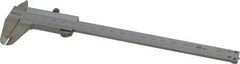 Mitutoyo - 0 to 150mm Stainless Steel Vernier Caliper - 0.05mm Graduation, 40mm Jaw Depth, 0.05mm Accuracy - Eagle Tool & Supply