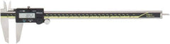 Mitutoyo - 0 to 300mm Range, 0.01mm Resolution, Electronic Caliper - Stainless Steel with 64mm Stainless Steel Jaws, 0.03mm Accuracy, SPC Output - Eagle Tool & Supply