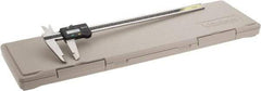 Mitutoyo - 0 to 450mm Range, 0.01mm Resolution, Electronic Caliper - Stainless Steel with 90mm Stainless Steel Jaws, 0.03mm Accuracy, SPC Output - Eagle Tool & Supply