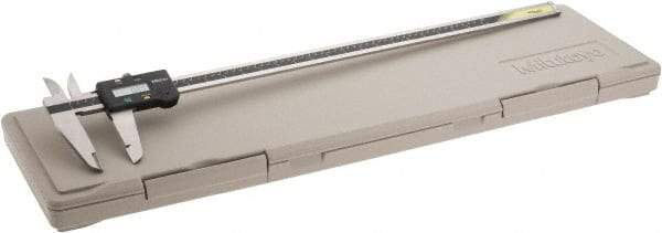 Mitutoyo - 0 to 600mm Range, 0.01mm Resolution, Electronic Caliper - Stainless Steel with 90mm Stainless Steel Jaws, 0.03mm Accuracy, SPC Output - Eagle Tool & Supply