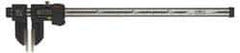 Mitutoyo - 0 to 1,000mm Range, 0.01mm Resolution, IP66 Electronic Caliper - Stainless Steel with 150mm Carbon Fiber Reinforced Plastic (CFRP) Jaws, 0.08mm Accuracy, SPC Output - Eagle Tool & Supply