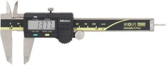 Mitutoyo - 0 to 100mm Range, 0.01mm Resolution, Electronic Caliper - Stainless Steel with 40mm Stainless Steel Jaws, 0.03mm Accuracy - Eagle Tool & Supply