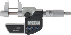 Mitutoyo - 0.2 to 1.2" Range, 0.00005" Resolution, Electronic Inside & Tubular Micrometer - Eagle Tool & Supply