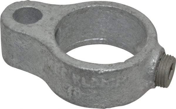 Kee - 1-1/4" Pipe, Malleable Iron Gate Hinge Fitting - Galvanized Finish - Eagle Tool & Supply