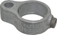 Kee - 1-1/4" Pipe, Malleable Iron Gate Hinge Fitting - Galvanized Finish - Eagle Tool & Supply