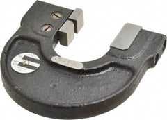 YPG - 1 to 1-1/4 Inch, Cast Iron 3x Frame Snap Gage - 0.0001 Inch Graduation, Hardened Tool Steel Anvil - Eagle Tool & Supply