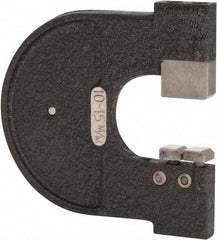 YPG - 0.385 to 0.57 Inch, Cast Iron MC0 Frame Snap Gage - Hardened Tool Steel Anvil - Eagle Tool & Supply