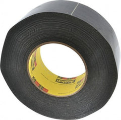 3M - 2" Wide x 60 Yd Long Black Crepe Paper Masking Tape - Series 226, 10.6 mil Thick, 34 In/Lb Tensile Strength - Eagle Tool & Supply