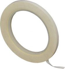 3M - White Solid Color Vinyl Tape - 1/4" Wide x 108' Long x 5.2 mil Thick, General Traffic - Eagle Tool & Supply