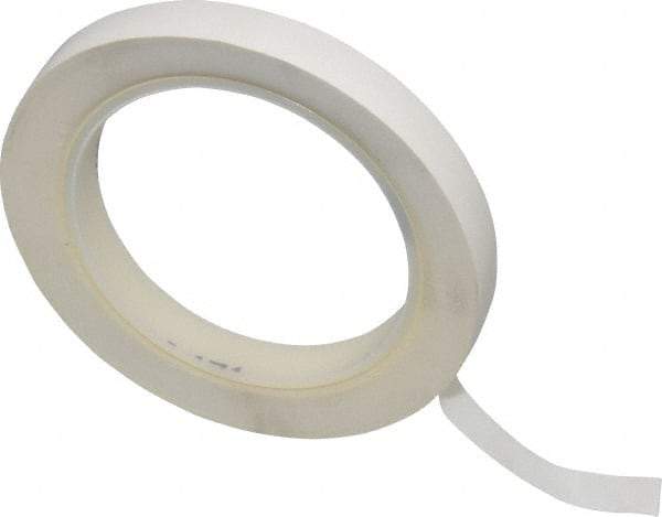 3M - White Solid Color Vinyl Tape - 1/2" Wide x 108' Long x 5.2 mil Thick, General Traffic - Eagle Tool & Supply