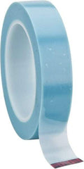 3M - 1" Wide x 36 Yd Long Blue Vinyl Masking Tape - Series 4737T, 5.3 mil Thick, 16 In/Lb Tensile Strength - Eagle Tool & Supply