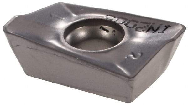 Ingersoll Cutting Tools - AOMT120408 Grade IN2005 Carbide Milling Insert - TiAlN Finish, 0.19" Thick, 0.031" Corner Radius - Eagle Tool & Supply
